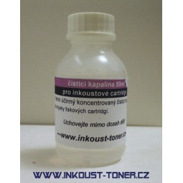 Čistící kapalina pro čištění inkoustových cartridgí 50ml Čistící kapalina pro čištění inkoustových cartridgí 50ml