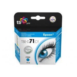 cartridge T0712 modrá pro Epson - kompatibilní cartridge T0712 modrá pro Epson - kompatibilní