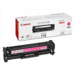 Canon toner CRG-718M, červený (purpurový), originál Canon toner CRG-718M, červený (purpurový), originál
