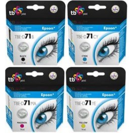 sada kazet T0711-4 (T0891-4) TB pro Epson - 4 barvy - AKCE sada kazet T0711-4 (T0891-4) TB pro Epson - 4 barvy - AKCE