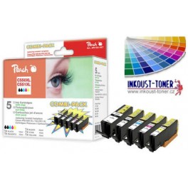 sada kazet PGI-550 XL BK a CLI-551 XL B,C,M,Y pro Canon - celkem 5 kazet sada kazet PGI-550 XL BK a CLI-551 XL B,C,M,Y pro Canon - celkem 5 kazet