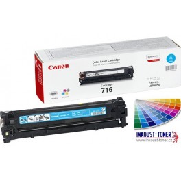 Canon toner CRG-716C, azurový originál Canon toner CRG-716C, azurový originál