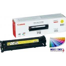 Canon toner CRG-716Y, žlutý originál Canon toner CRG-716Y, žlutý originál