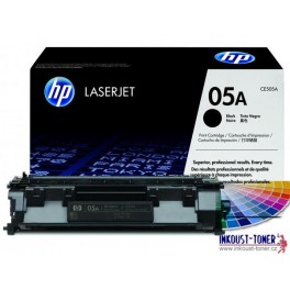 toner HP CE505A, černý, originál toner HP CE505A, černý, originál