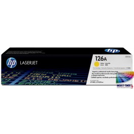 HP toner CE312A (HP126A) žlutý, originál HP toner CE312A (HP126A) žlutý, originál