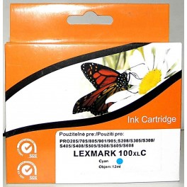 Cartridge kompatibilní s Lexmark 100XL modrá velká (14N1069E) Cartridge kompatibilní s Lexmark 100XL modrá velká (14N1069E)