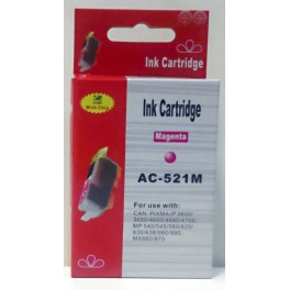 Canon CLI-521M cartridge červená - kompatibilní Canon CLI-521M cartridge červená - kompatibilní