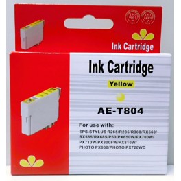 Cartridge Epson T0804 žlutá Pigment - kompatibilní Cartridge Epson T0804 žlutá Pigment - kompatibilní